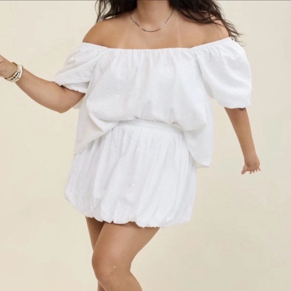 Aerie White Mini Skirt NWT - Picture 3 of 13